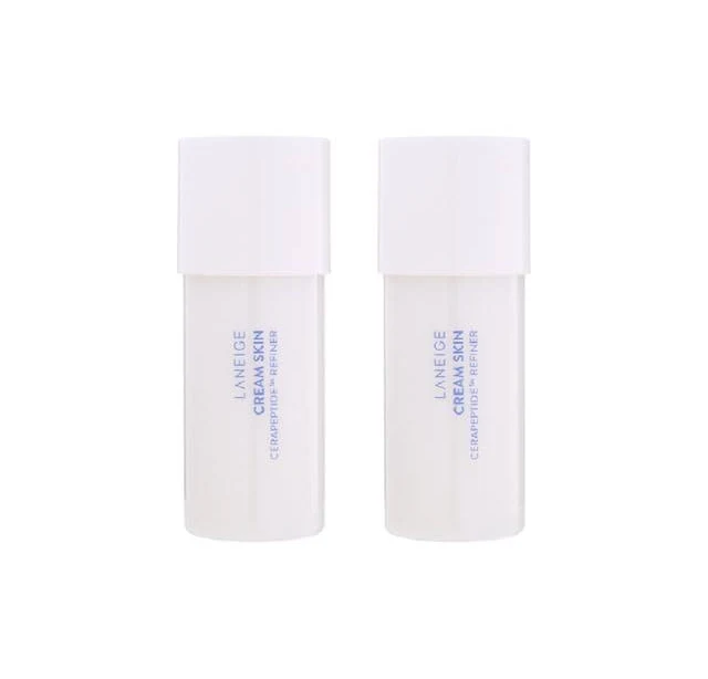 LANEIGE Cream Skin Cerapeptide Refiner Mini Bundle Set 2 Pcs