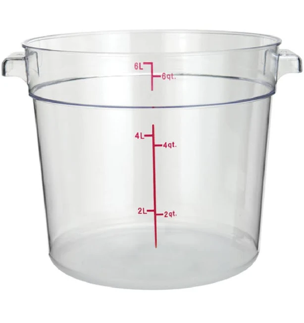 Winco PCRC-6 Food Storage Container