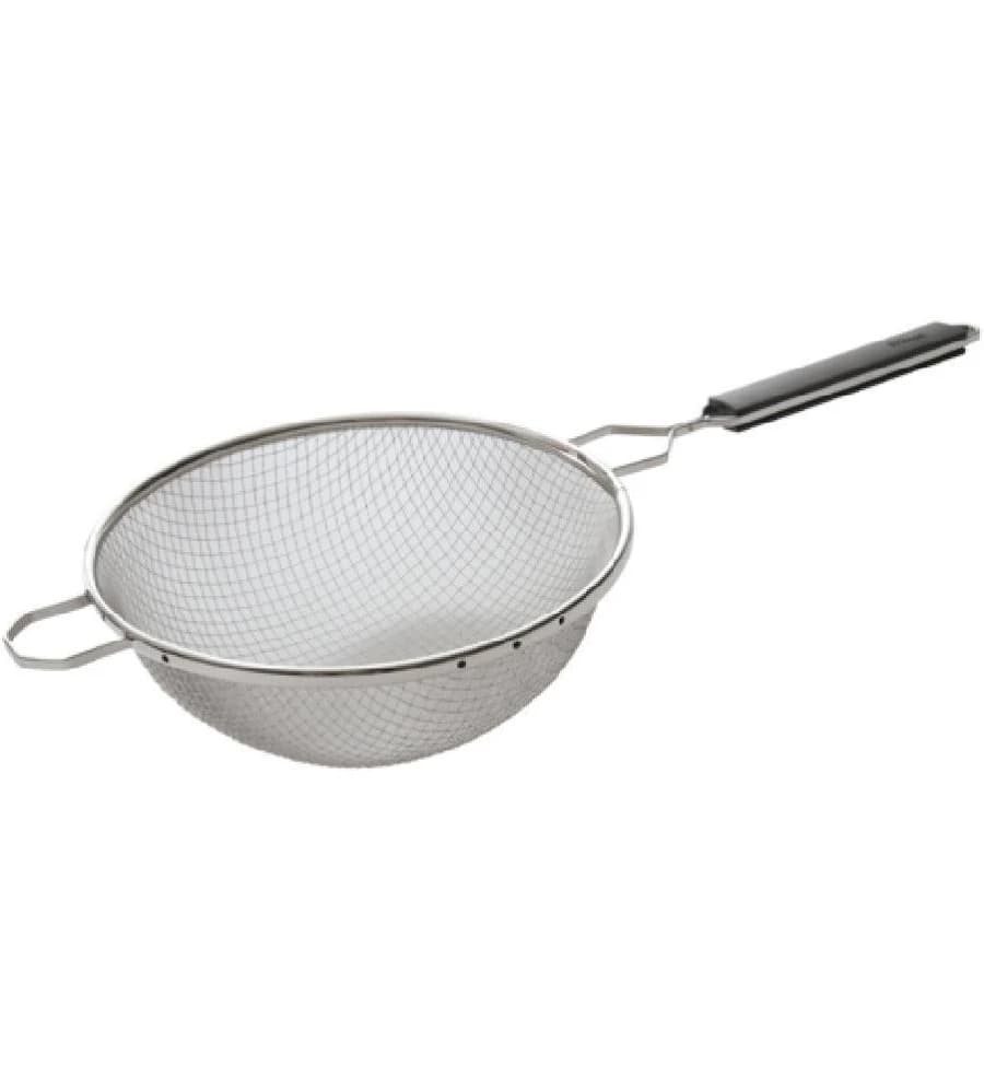 Winco MSTP-10DF 10 Inch Double Fine Mesh Strainer