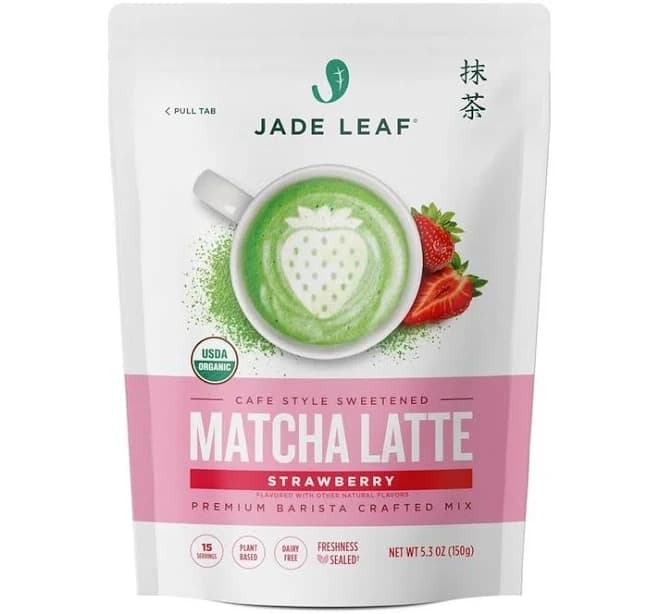 Jade Leaf Organic Matcha Latte Mix Strawberry