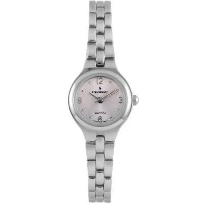 Peugeot Women's Petite Round Link Bracelet Watch