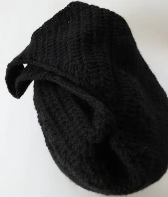 Handmade Cotton Crocheted Hobo Bag
