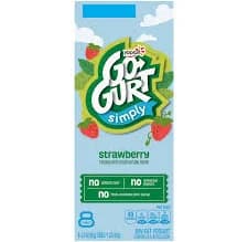 Go- Gurt Low Fat Strawberry Yogurt
