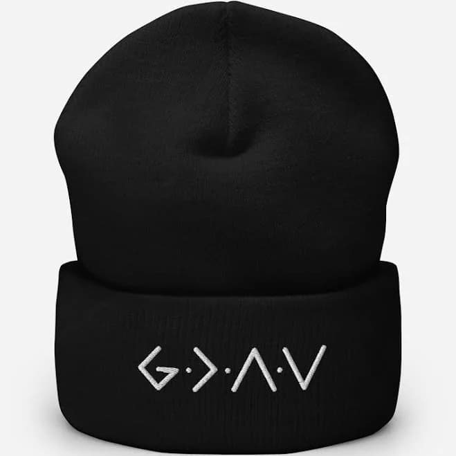 Buy God is Greater Than the Highs and Lows Beanies Online Beanies