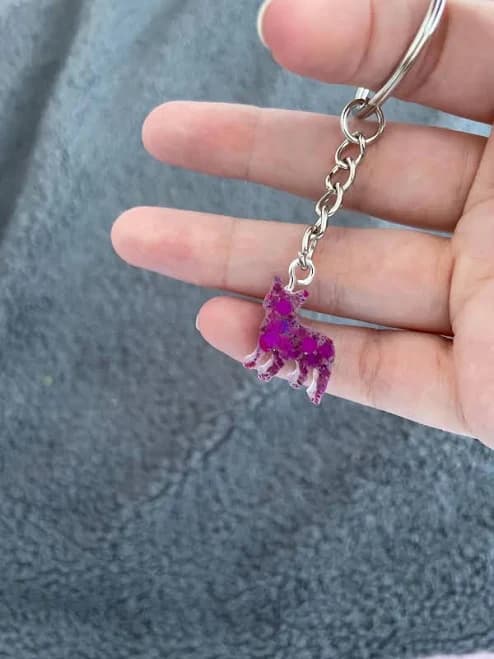 Epoxy Resin Keyring