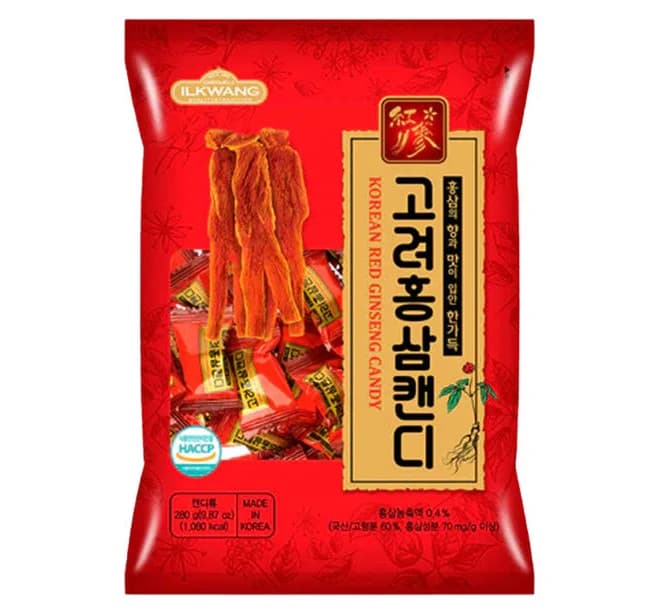 ILKWANG Korean Red Ginseng Candy 280g