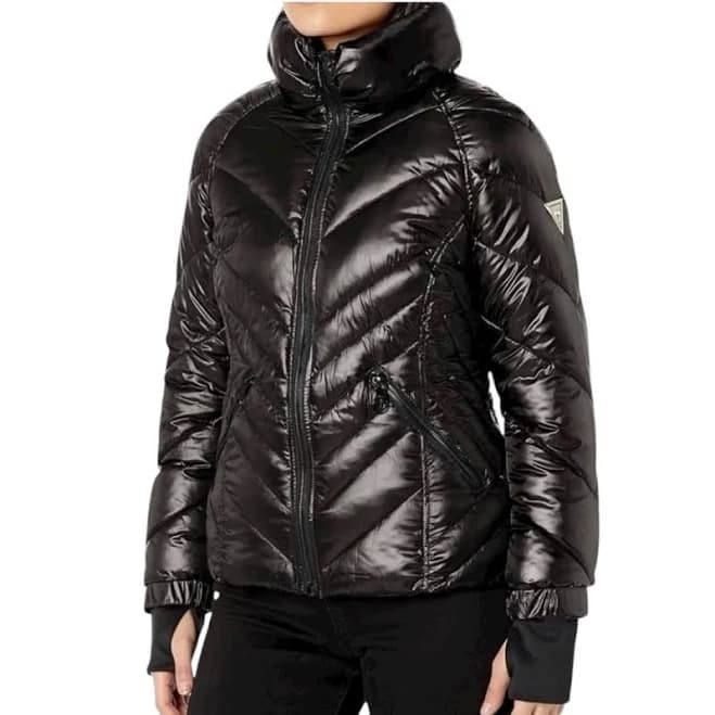 GUESS Women's Quilted Puffer Jacket