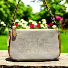 Coach | Bags | Reserved For Raecakins Coach Nolita 9 With Horse And Carriage Mini Handbag Euc | Poshmark