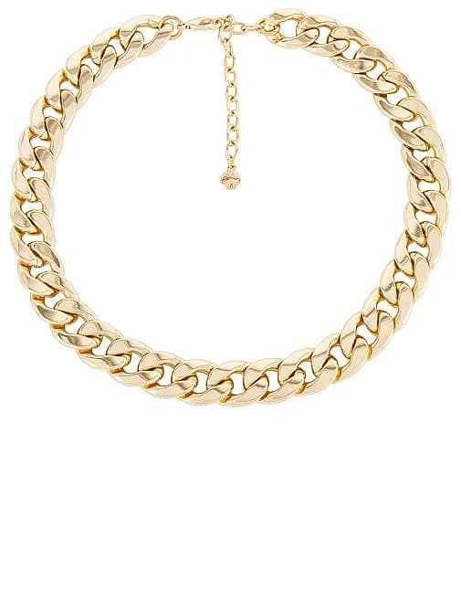 BaubleBar Michaela Curb Chain Necklace