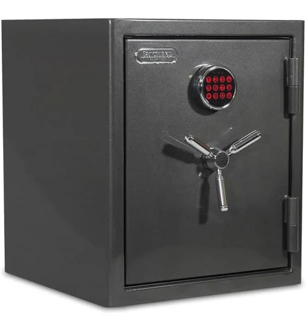 Sanctuary Platinum Fireproof Waterproof Home and Office Safe