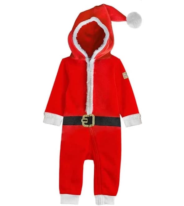 Tipsy Elves Baby / Toddler Santa Jumpsuit