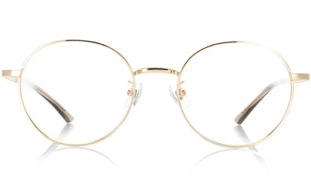 Modern Rim 095 Modern Rim 095 Eyeglasses | Gold Coil Round Glasses | By JINS