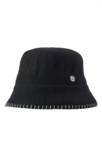 Bruno Magli Women's Knit Felt Wool Bucket Hat