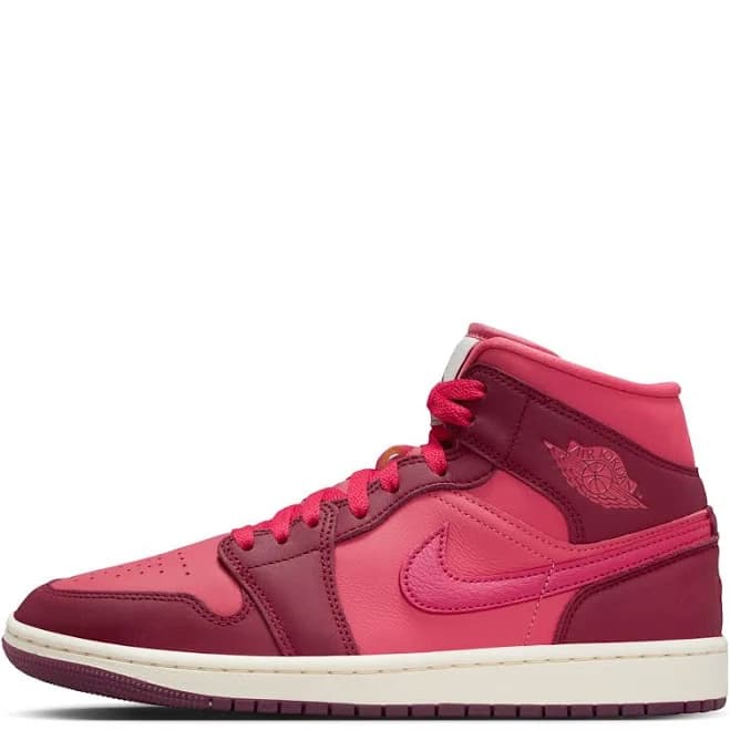 Air Jordan 1 Mid SE Team Red/Sierra Red-Pueblo Red
