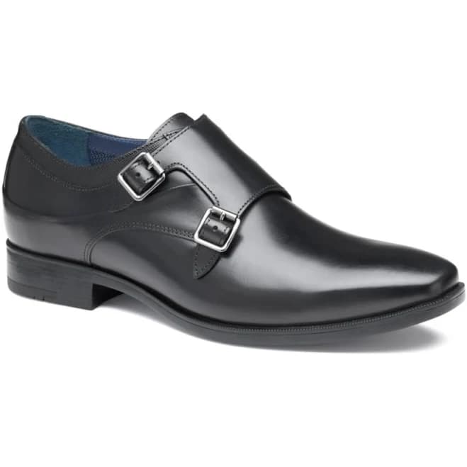 Johnston & Murphy Men's Gibbons Double-Buckle Monk