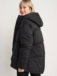 Water-Resistant Hooded Puffer Jacket for Women | Old Navy
