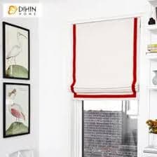 Modern Motorized Wave Print Roman Shades - Premium Fabric Roman Blinds Near Me! Shop Now from Dhgate Curtain - price 57.22