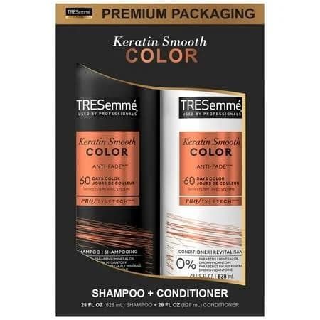 Tresemme Keratin Smooth Shampoo and Conditioner Set