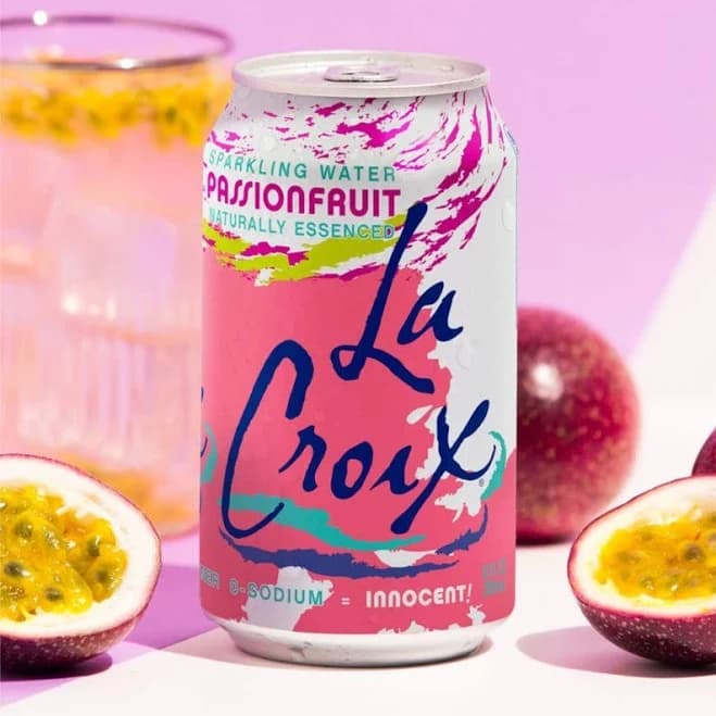 Refreshing Passionfruit Sparkling Water – 12 Fl Oz Pack Of 8, Zero