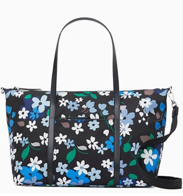 Kate Spade Jae Floral Weekender Bag