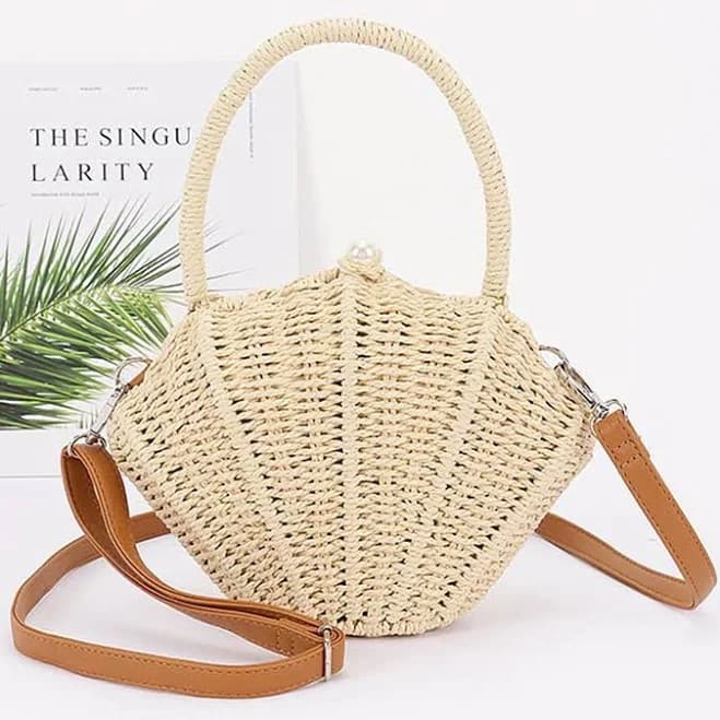 Handmade Shell Clutch