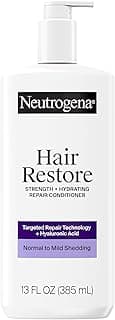 Hair Restore Strength + Hydrating Repair Conditioner, Moisturizing Hair Conditioner with Hyaluronic Acid that Hydrates & Reduces Shedding due to Breakage, Sulfate Free, 13 fl. oz
