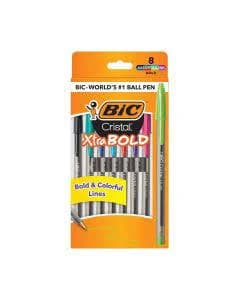 Bic Cristal Xtra Bold Ballpoint Pens 48 Count - Green