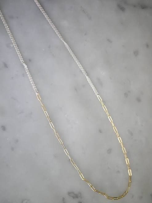 S925 Sterling Paperclip Chain Necklace for Women - 3mm Sterling Silver Paperclip Chain Necklace Thick Sturdy Colourfast Necklaces Jewelery for Women 16/18/20/22 Inch