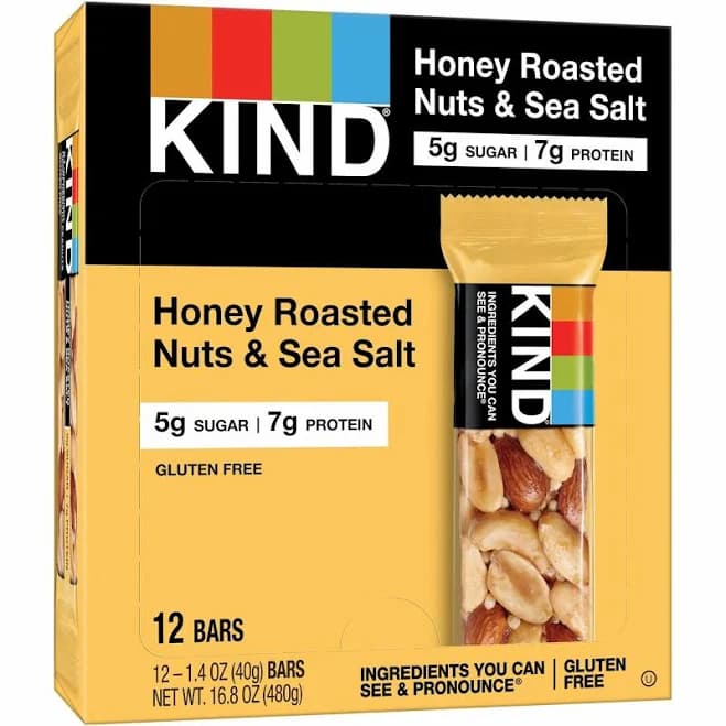KIND Honey Roasted Nuts/Sea Salt