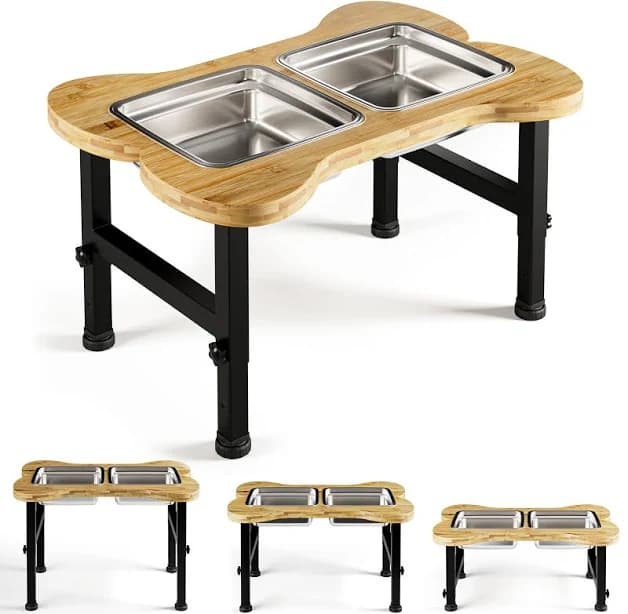 HB Design Co. Elevated Dog Bowls