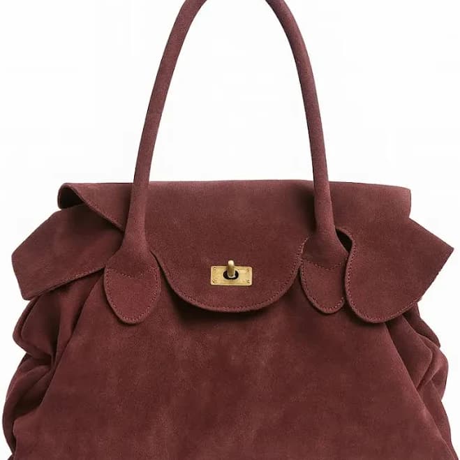 PETAL Suede Tote