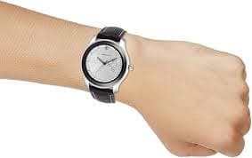 TIMESMITH White Dial Black Leather Strap Branded Day Date Genuine Analog Analog Watches for Men Latest Stylish and Boys'&TSC-012 : Amazon.in: Fashion