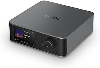 Ultra Music Streamer & Digital Preamp | 3.5" Touchscreen, Compatible with Google Cast & Alexa, Stream Spotify, Amazon Music, Tidal & More | HDMI ARC, Phono Input & Headphone Output | Space Gray