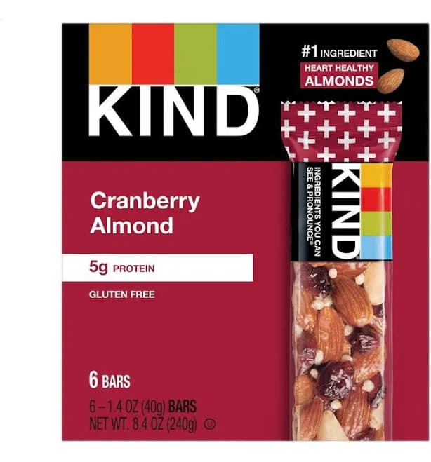 Kind Cranberry Almond Bar