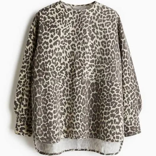 H&M Ladies Pullover Twill Blouse