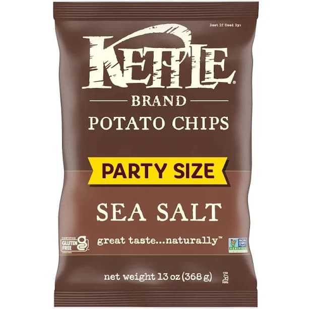 Kettle Foods Kettle Potato Chip Sea Salt 13oz