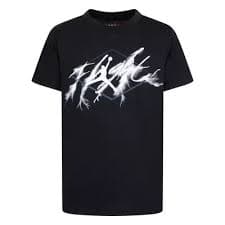 Jordan AJ4 Flight Big Boys' Graphic Cotton Tee - Black