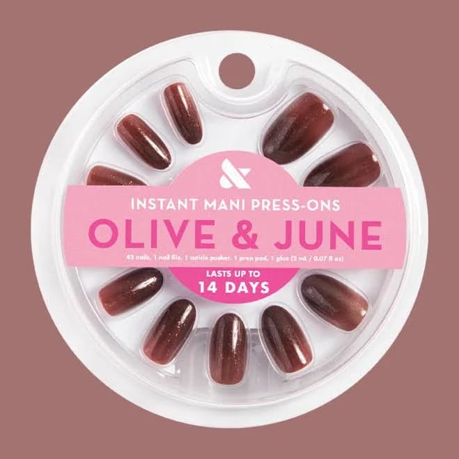 Olive & June Instant Mani Medium Oval Press-on Nails