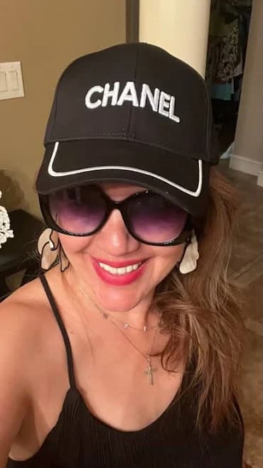 Black and White Cap