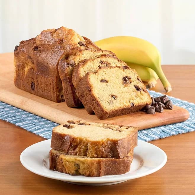 Mildred's Baked Goods Banana Chocolate Chip Loaf Cake
