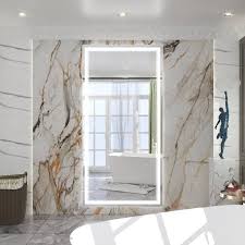 KEONJINN LED Bathroom Vanity Mirror Wall Mounted Anti-Fog Dimmable Mirror - Overstock - 33457317