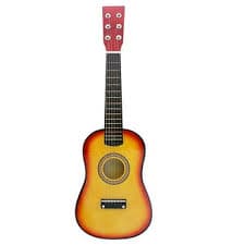 Shop4Omni Small Package Steel String Backpacker Travel Guitar with Bag - Pink - Walmart.com
