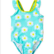 The Children's Place | Swim | Baby Girl One Piece Daisy Swimsuit | Poshmark