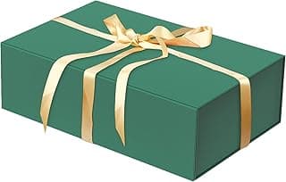 Luxury Large Gift Box 13.8"x9"x4.3" Storage Box Ribbon Magnetic Closure for Luxury Packaging Box for Valentine's Day, Mother's Day, Birthdays, Bridal Gifts,Weddings