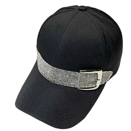Lanema Women's Rhinestone Basketball Cap