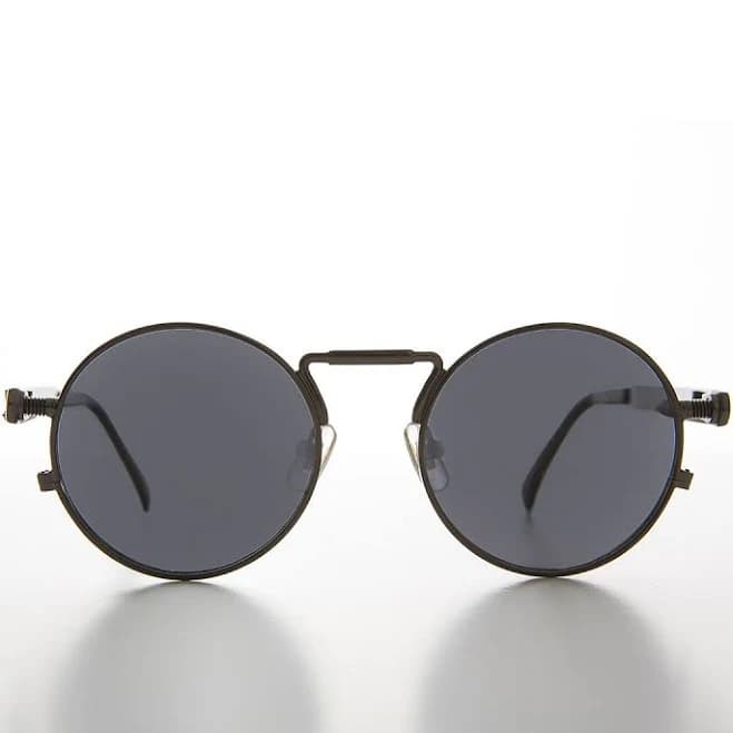 Round Goth Steampunk Sunglass