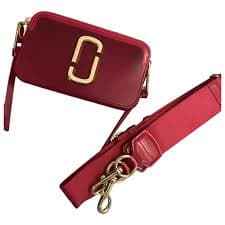 Snapshot crossbody bag Marc Jacobs Pink in Plastic - 32161492