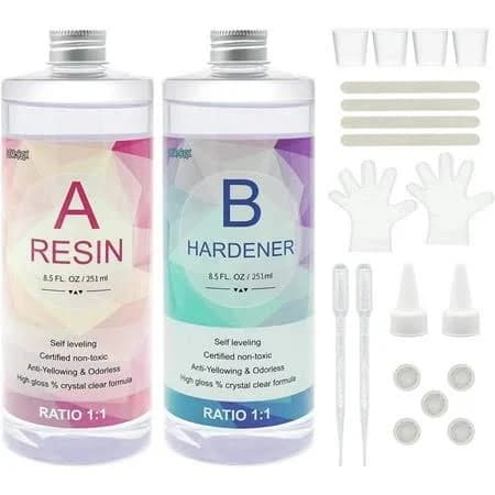 Demorex Crystal Clear Epoxy Resin Kit
