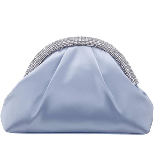 Nina Jane Crystal Trim Magnetic Clutch