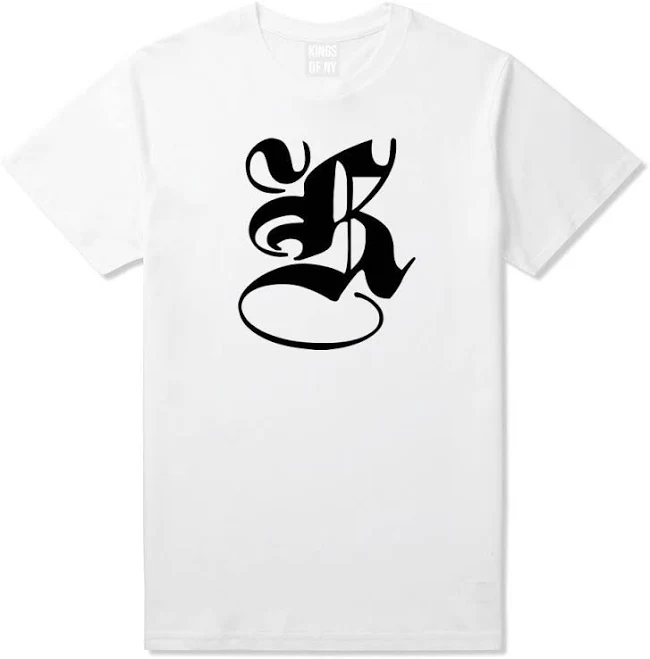 Kings of NY Gothic K Font T-Shirt
